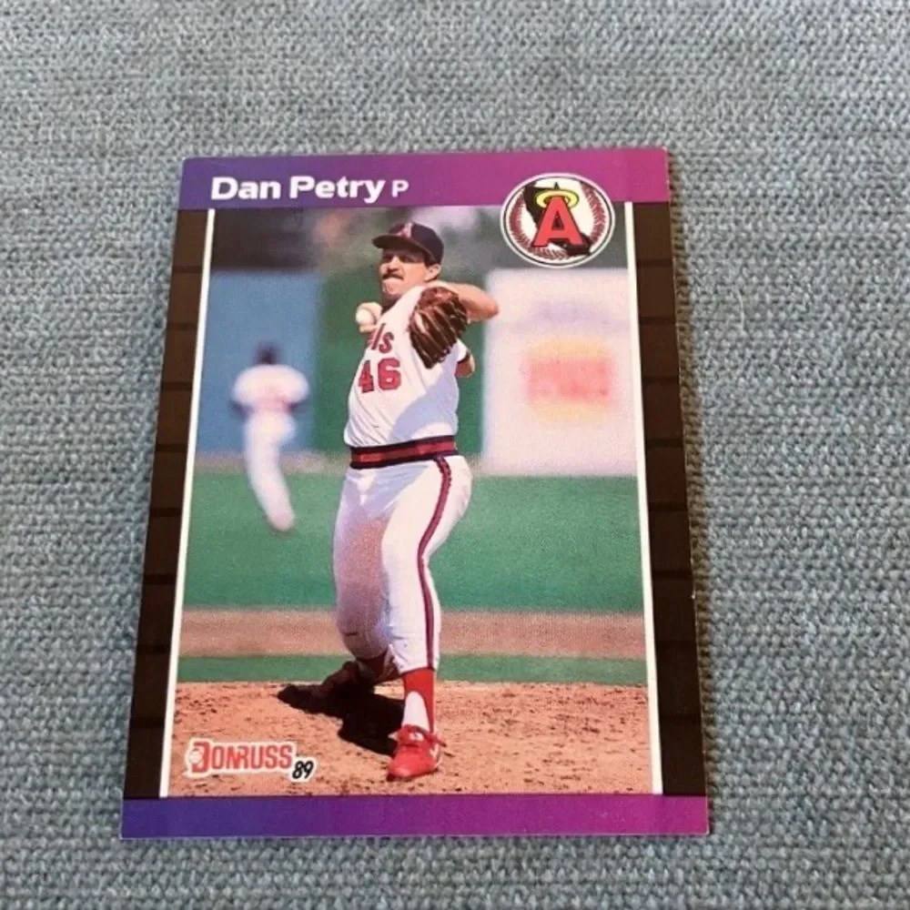 1989 Donruss Anaheim Angels Baseball Card Trading Card